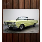 Металлическая табличка Plymouth Belvedere GTX 426 Hemi Convertible